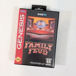 1993 SEGA Genesis Family Feud Game (Untested)